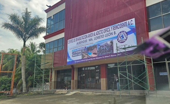 Comienzan adecuación de Hotel Luna Caribe para convertirse en centro de atención para adicciones