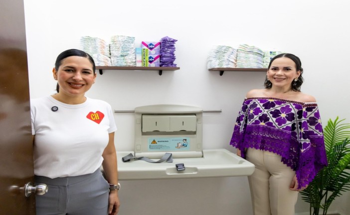 Estefanía Mercado inauguró una Sala de Lactancia en el Palacio Municipal para apoyar a las madres