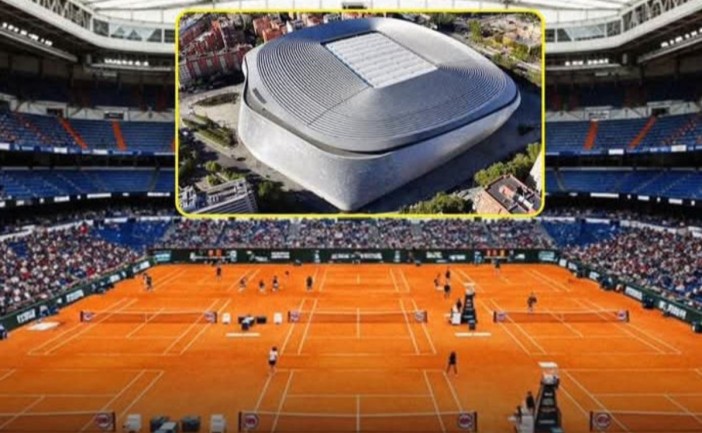 La casa del Real Madrid se convertirá en pista de tenis por primera vez en su historia