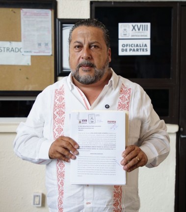 Presenta Jorge Sanén tres iniciativas en Quintana Roo sobre educación, medio ambiente y derechos humanos