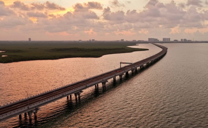 Cancún: Adelantan la fecha para inauguración del Puente Nichupté