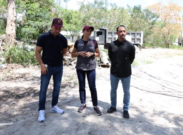 Ana Paty refuerza estrategia para eliminar tiraderos clandestinos en Cancún
