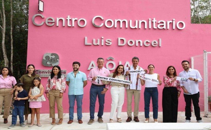 Inauguran Centro Comunitario “Luis Doncel” en Cancún