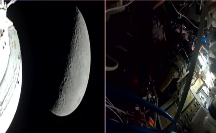 El momento en que la Luna bloquea toda comunicación con la Tierra