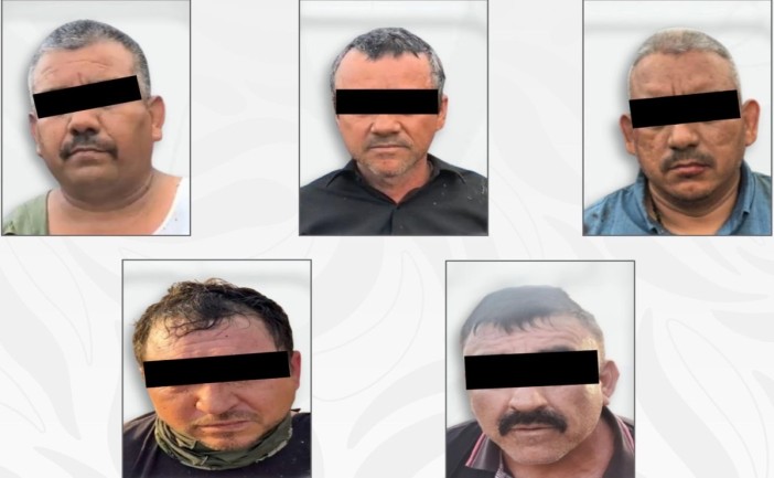 Caen cinco de Los Chapitos durante operativo en Sinaloa