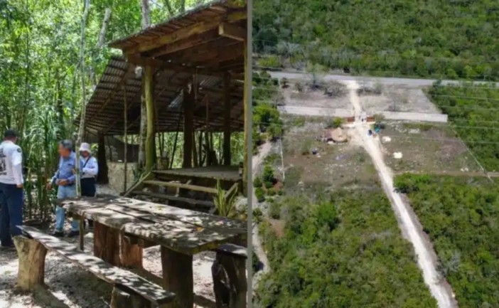 Autoridades estatales y federales aseguraron un predio en la Ruta de los Cenotes tras detectar la promoción ilegal de un desarrollo inmobiliario sin permisos ambientales ni de uso de suelo.