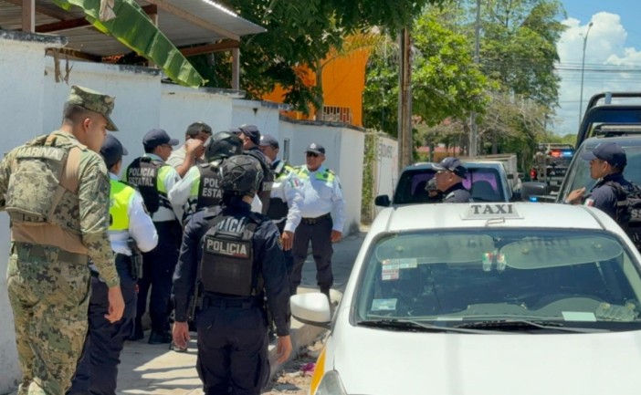 Detienen a hombre por amenazar con arma de fuego a su pareja en Chetumal; se identificó como policía ministerial