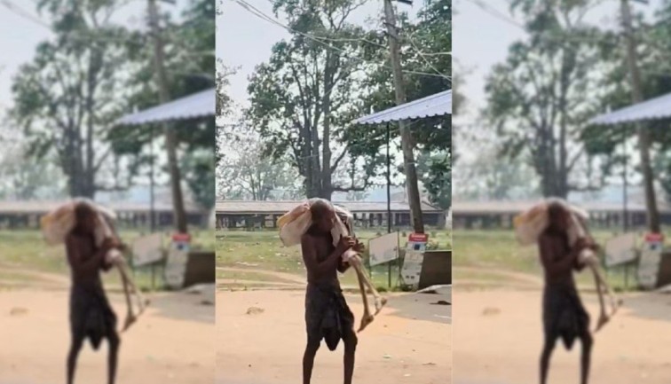 Hombre lleva el cadáver de su hermana a un banco para reclamar herencia en la India