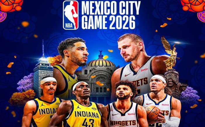 Nuggets vs Pacers: La NBA confirma juego en México para 2026
