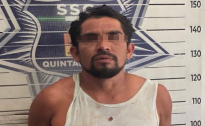  Un hombre fue detenido en Chetumal luego de presuntamente entrar a robar a una vivienda e intentar huir brincando bardas y techos. La persecución terminó calles más adelante, donde fue reconocido por la propietaria de los objetos sustraídos.