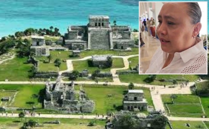 No hay riesgo en zonas arqueologicas de Quintana Roo, fuerzas de seguridad están coordinadas: Cristina Torres