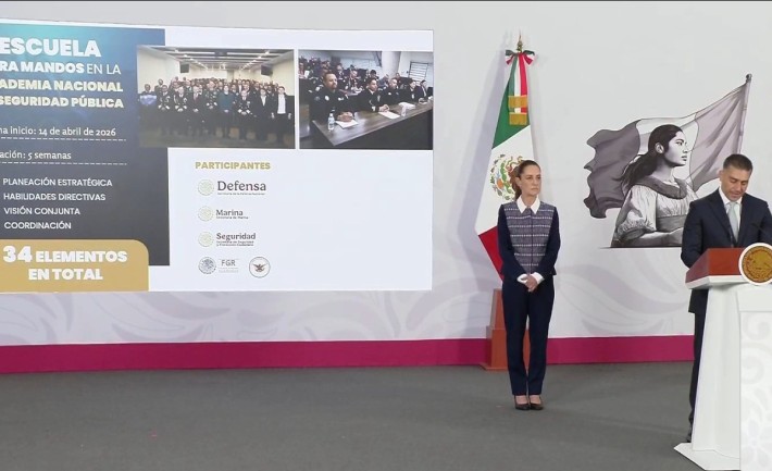 Omar García Harfuch anuncia Escuela para Mandos