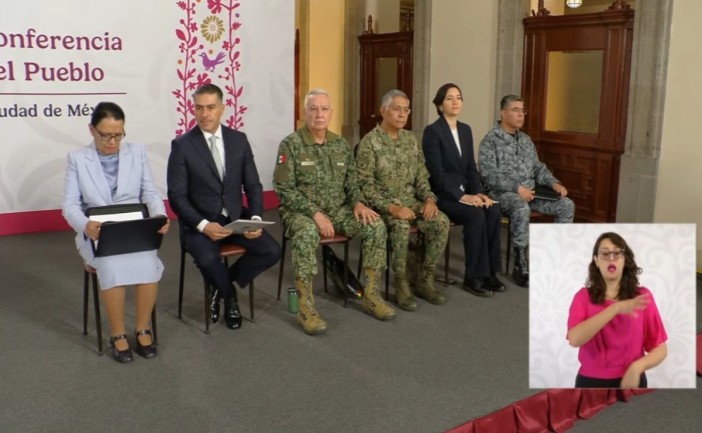 Omar García Harfuch da Informe de Seguridad en la Mañanera 14 de abril | EN VIVO