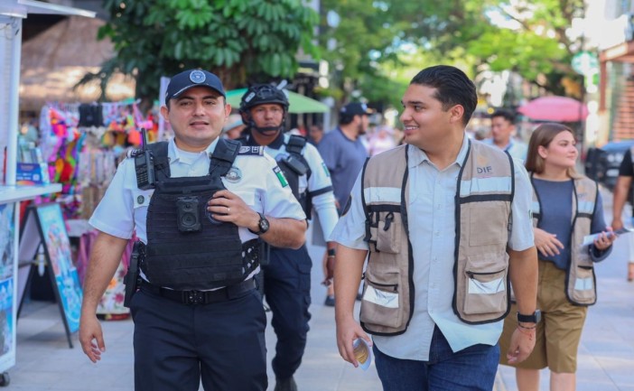 DIF Playa del Carmen refuerza acciones contra el trabajo infantil en la Quinta Avenida