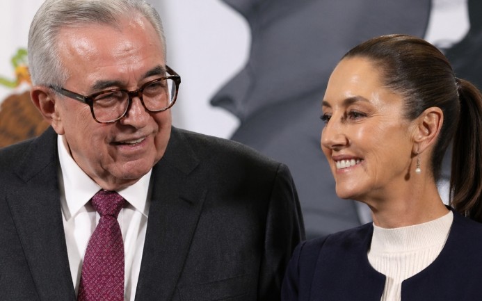 Rocha Moya afirma que "no va a pasar nada", pues tiene el apoyo de Sheinbaum