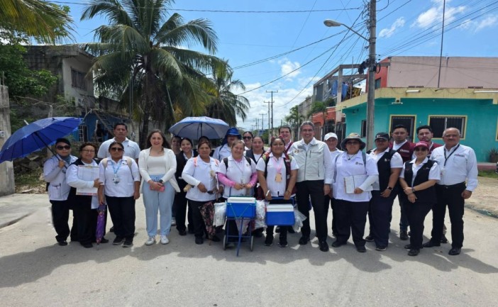 Refuerzan en Quintana Roo acciones de vacunación contra el sarampión