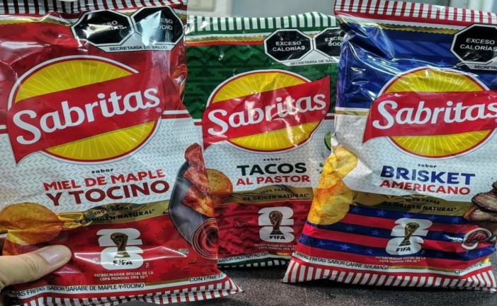 Sabritas lanza tres sabores especiales por el Mundial 2026