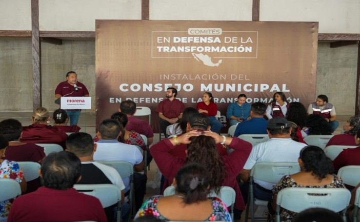 Morena impulsa nueva etapa organizativa en Felipe Carrillo Puerto