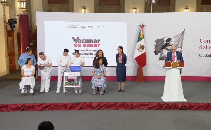 Semana Nacional de Vacunación incluye por primera vez la vacuna contra el Virus Sincicial Respiratorio para embarazadas