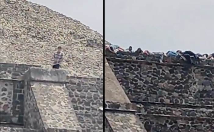 Sheinbaum dijo que personal de la Secretaría de Gobernación y de Cultura se dirige ya al sitio para brindar atención y acompañamiento, junto con las autoridades locales. 