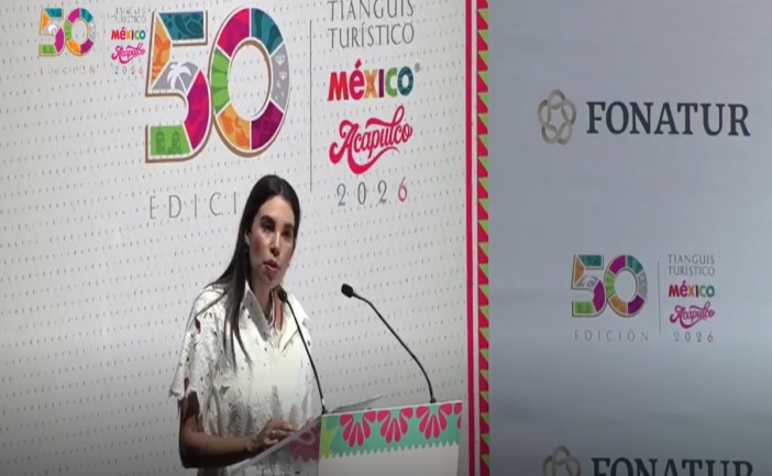 La secretaria de Turismo federal, Josefina Rodríguez Zamora, encabezó la inauguración del Tianguis Turístico de México 2026 en su edición número 50, sin la presencia de la presidenta Claudia Sheinbaum. La gobernadora Mara Lezamaparticipó en el corte de listón junto a la comitiva del Caribe Mexicano.