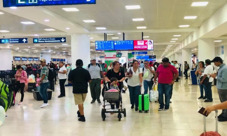 El Aeropuerto Internacional de Cancún operará 400 vuelos este 5 de mayo, con una distribución equilibrada entre llegadas y salidas, consolidando su papel como uno de los principales hubs aéreos del país.