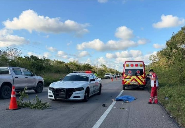 Atropellan a dos adolescentes en Muyil; ambos pierden la vida