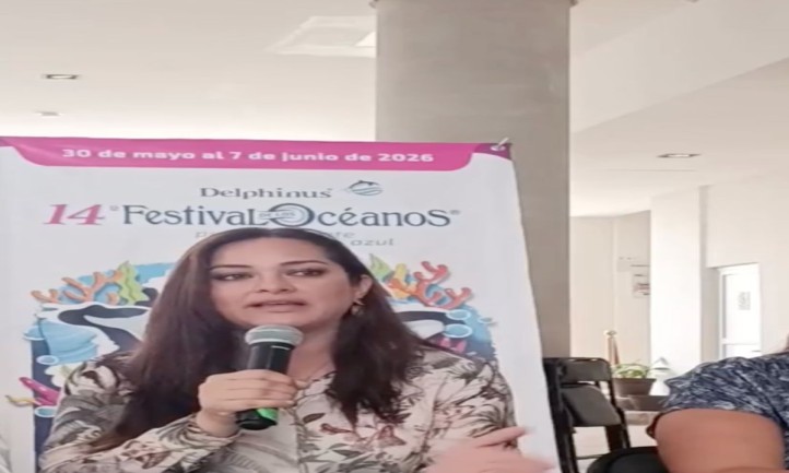 La edición 14 del Festival de los Océanos se realizará del 30 de mayo al 7 de junio en Benito Juárez y Puerto Morelos, con eventos culturales, educativos y artísticos enfocados en la protección de los ecosistemas marinos.
