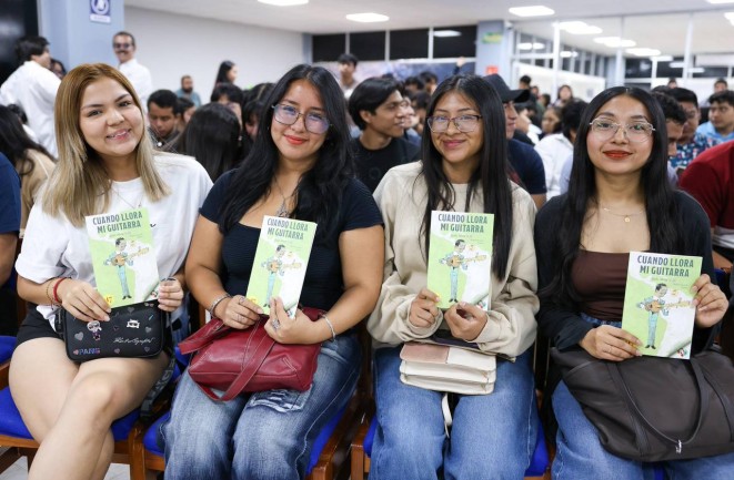 Realizan Jornada Nacional de Lectura con jóvenes escritores en el Instituto Tecnológico de Cancún