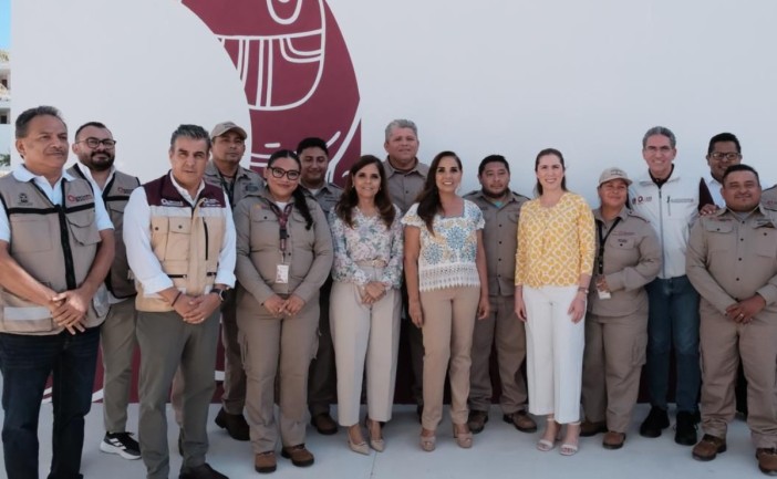 Mara Lezama inaugura nuevas Oficinas de Vectores y Riesgos Sanitarios en Isla Mujeres