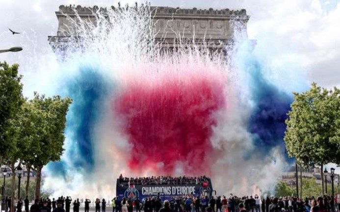 PSG vuelve a casa tras conquistar su segunda Champions consecutiva