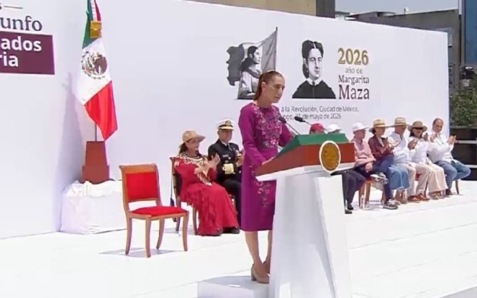 Sheinbaum cuestiona intenciones de EU en el Monumento a la Revolución, acusa injerencia