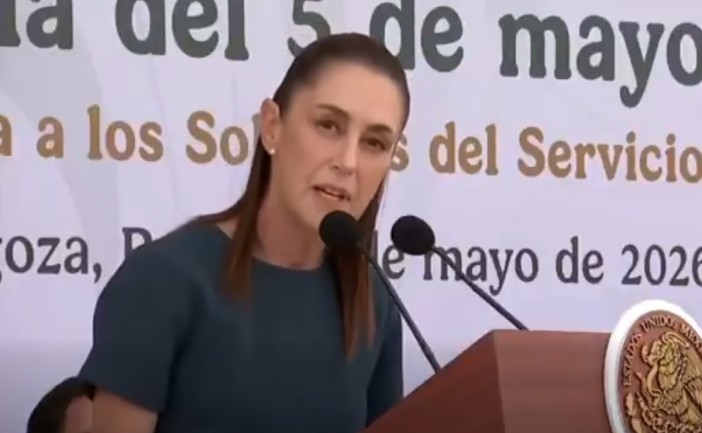 “Ninguna potencia extranjera nos va a decir cómo nos gobernamos”: Sheinbaum durante ceremonia del 5 de mayo