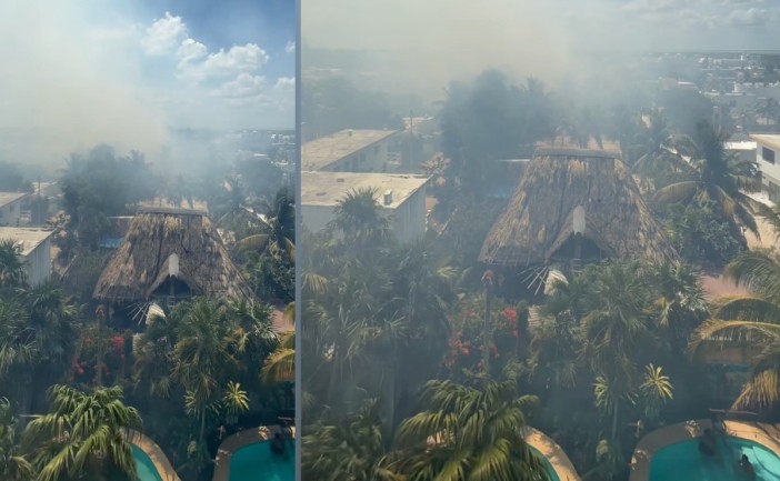 Un incendio de grandes proporciones desató momentos de tensión en la isla de Holbox luego de que las llamas consumieran parte del hotel Villas Ponto y se extendieran hasta una vivienda de la familia Moguel. Las fuertes ráfagas de viento complicaron las labores de emergencia y provocaron una intensa movilización de bomberos, brigadistas y voluntarios en plena zona turística.