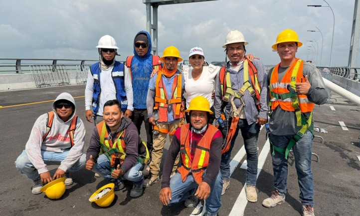 Apertura del Puente Nichupté será tras pruebas de seguridad, adelanta Mara Lezama