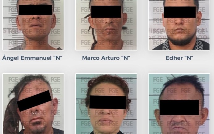 Detienen a siete personas por narcomenudeo, en Cancún y Chetumal