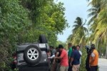 Camioneta termina volcada cerca de hotel Marriott de Cancún