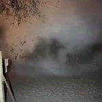 Un presunto géiser surgió en una granja de Ixtlán de los Hervores, Michoacán, provocando la evacuación de una familia y la suspensión de clases en un preescolar cercano