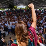 Ante más de 25 mil personas reunidas en Malecón Tajamar, celebran 2 años del triunfo de Claudia Sheinbaum