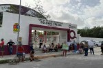 Estudiantes protestan en el Palacio Municipal de Carrillo Puerto por falta de apoyo al albergue estudiantil