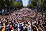 La ola humana CDMX