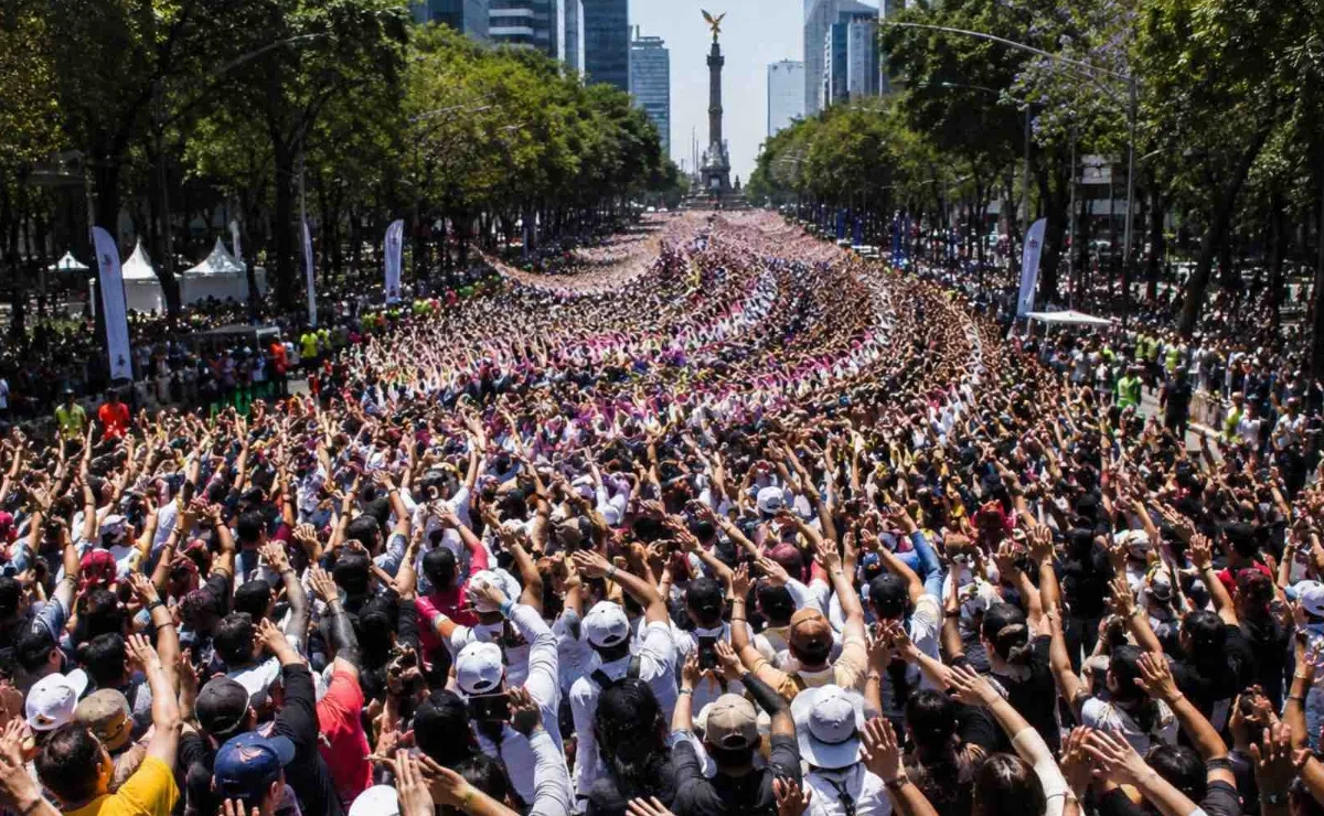 La ola humana CDMX