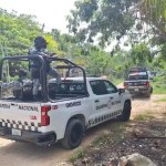 Una intensa movilización de elementos de la Policía Municipal, Policía de Investigación y Guardia Nacional se registró en la zona de invasión Los Planes en Felipe Carrillo Puerto