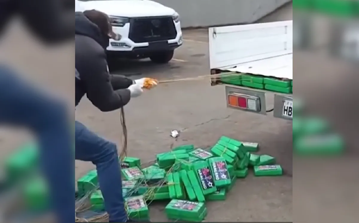 Decomisan 469 kilos de cocaína con la cara de Erling Haaland en Ecuador | VIDEO