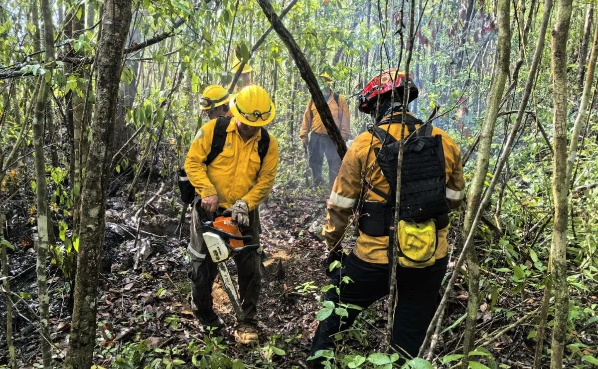 Puerto Aventuras incendio