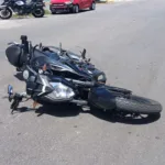 Accidente en Chetumal deja a dos motociclistas lesionados
