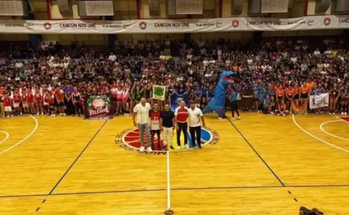Cancún recibe a jóvenes talentos del voleibol